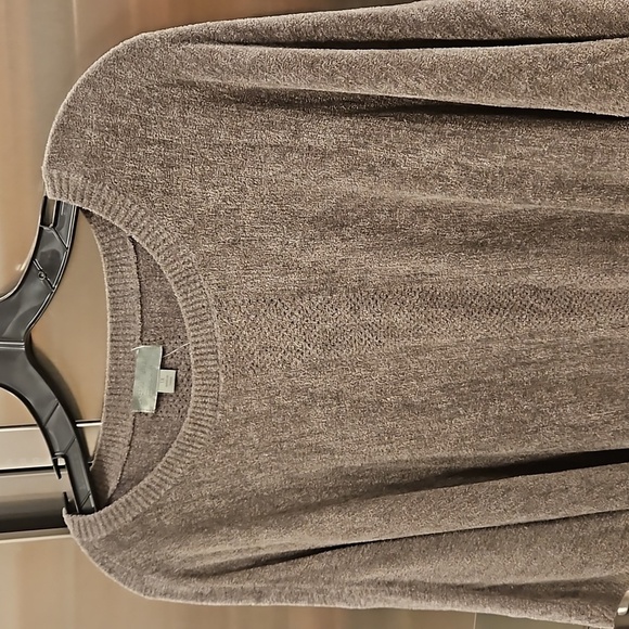 💕BAREFOOT DREAMS💕 Side-Tie Hi-Low Poncho ~ Olive Branch 1X NWOT - Picture 7 of 11